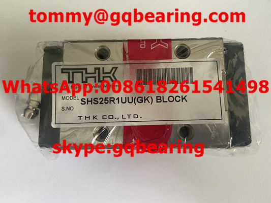 स्टील SHS25R1UU रैखिक गति असर रैखिक स्लाइड ब्लॉक