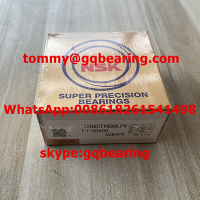 7206CTYNSULP4 कोणीय संपर्क असर P6 धुरी गेंद असर