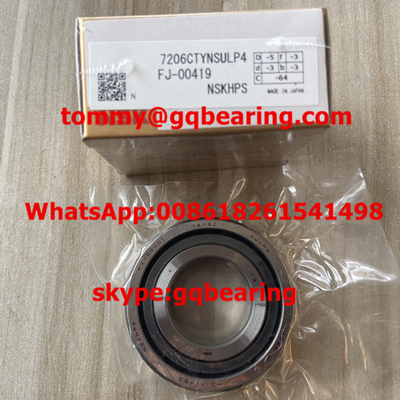 7206CTYNSULP4 कोणीय संपर्क असर P6 धुरी गेंद असर
