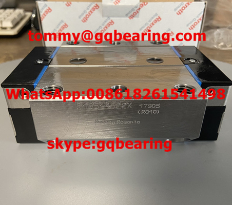 R18514322X फ्लैंज प्रकार रोलर रनर ब्लॉक कार्बन स्टील रैखिक गति गाइडवे