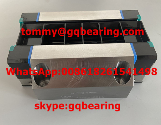 R18514322X फ्लैंज प्रकार रोलर रनर ब्लॉक कार्बन स्टील रैखिक गति गाइडवे