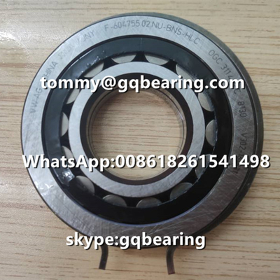 VW AG INA F-604755.02 35*80*18 मिमी के स्नैप रिंग के साथ 80Mm OD के साथ बेलनाकार रोलर असर