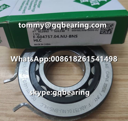 स्टील सिलेंडरिक रोलर लेयरिंग VW AG INA F-604757.04 स्नैप रिंग के साथ 31*72*18 मिमी