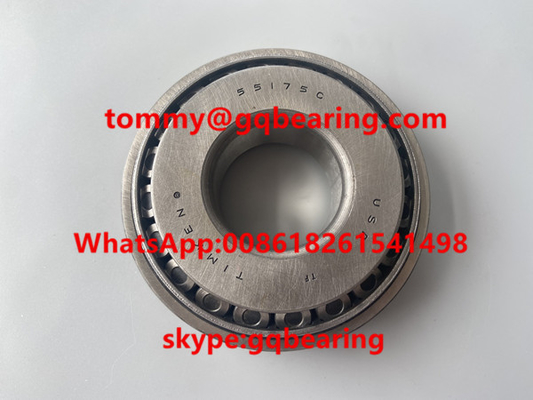 TIMKEN 44.45mm बोर टेपरड रोलर असर 55175C / 55437 इंच आयाम मोटाई 30.163mm