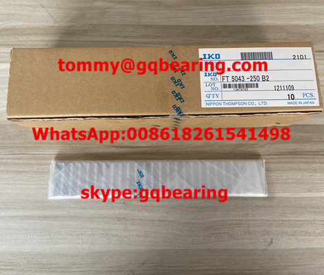 IKO FT5043-250 B2 फ्लैट रोलर केज लेयरिंग 5 मिमी रोलर व्यास 250 मिमी केज लंबाई
