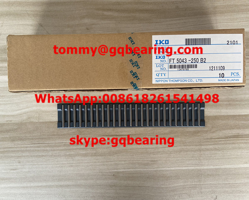 IKO FT5043-250 B2 फ्लैट रोलर केज लेयरिंग 5 मिमी रोलर व्यास 250 मिमी केज लंबाई